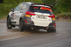 Georgie Megennis / Michael Szewczyk Ford Fiesta Rally3 on SS20, Sanford Center.