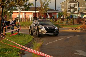 Javier Olivares / K.J. Miller Ford Fiesta Rally2 on SS20, Sanford Center.