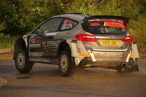 Javier Olivares / K.J. Miller Ford Fiesta Rally2 on SS20, Sanford Center.