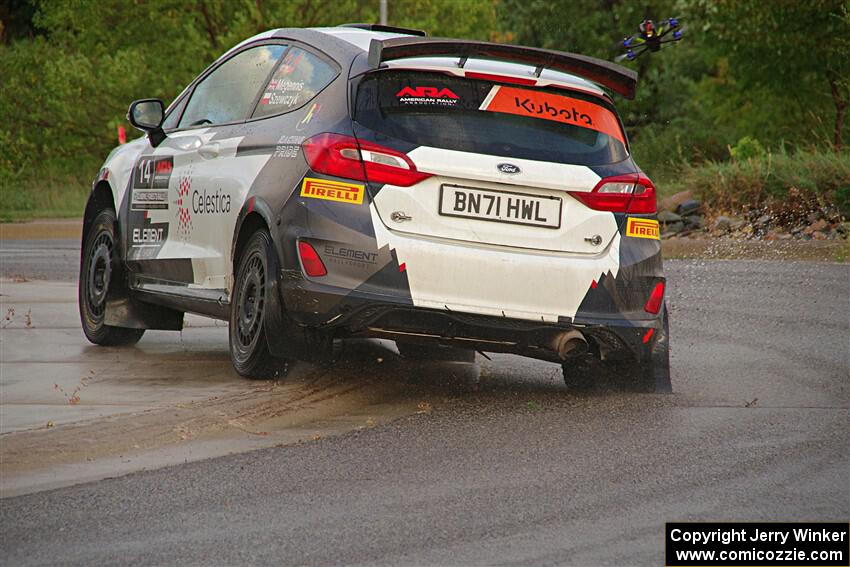 Georgie Megennis / Michael Szewczyk Ford Fiesta Rally3 on SS20, Sanford Center.