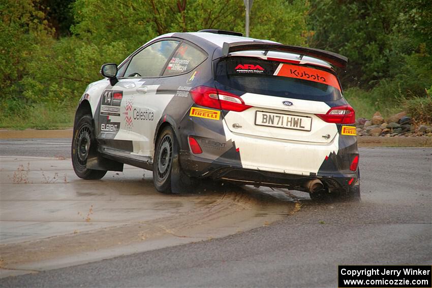 Georgie Megennis / Michael Szewczyk Ford Fiesta Rally3 on SS20, Sanford Center.