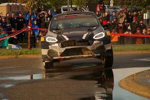 Javier Olivares / K.J. Miller Ford Fiesta Rally2 on SS20, Sanford Center.
