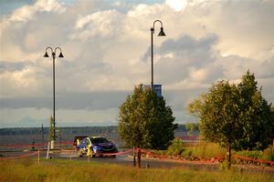 Brandon Semenuk / Keaton Williams Subaru WRX ARA25 on SS20, Sanford Center.