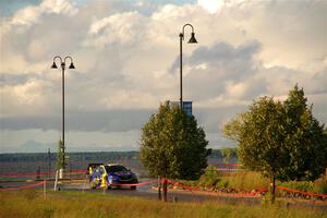 Brandon Semenuk / Keaton Williams Subaru WRX ARA25 on SS20, Sanford Center.