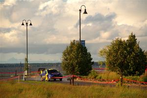 Brandon Semenuk / Keaton Williams Subaru WRX ARA25 on SS20, Sanford Center.