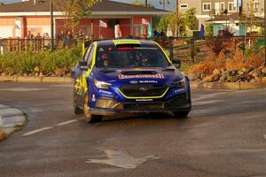 Brandon Semenuk / Keaton Williams Subaru WRX ARA25 on SS20, Sanford Center.