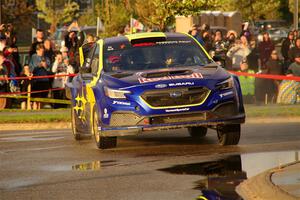 Brandon Semenuk / Keaton Williams Subaru WRX ARA25 on SS20, Sanford Center.