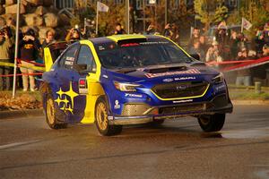 Brandon Semenuk / Keaton Williams Subaru WRX ARA25 on SS20, Sanford Center.