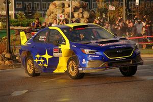 Brandon Semenuk / Keaton Williams Subaru WRX ARA25 on SS20, Sanford Center.