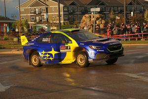 Brandon Semenuk / Keaton Williams Subaru WRX ARA25 on SS20, Sanford Center.