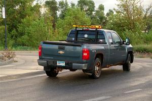 A Chevy Silverado sweeps SS20, Sanford Center.