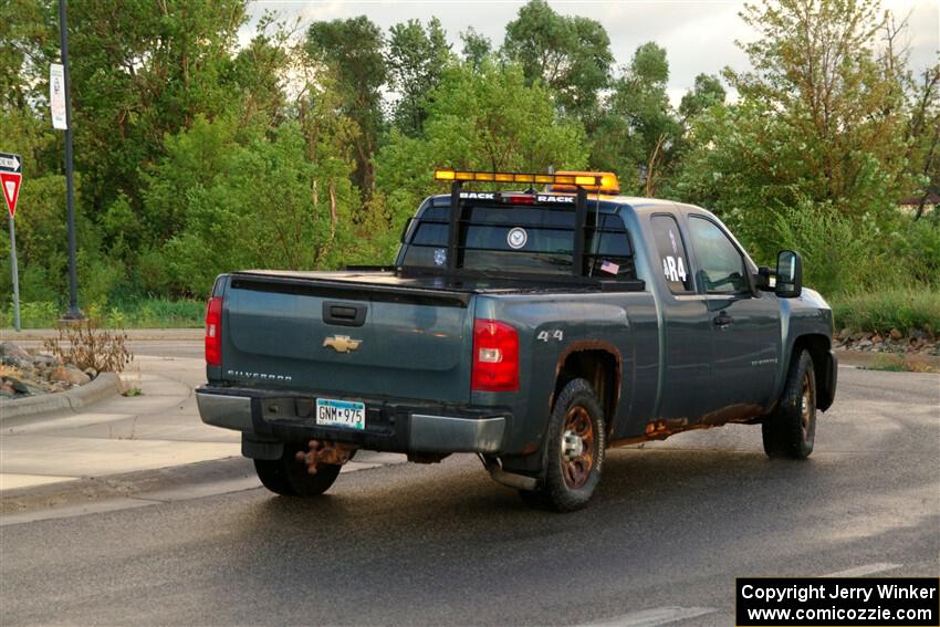 A Chevy Silverado sweeps SS20, Sanford Center.