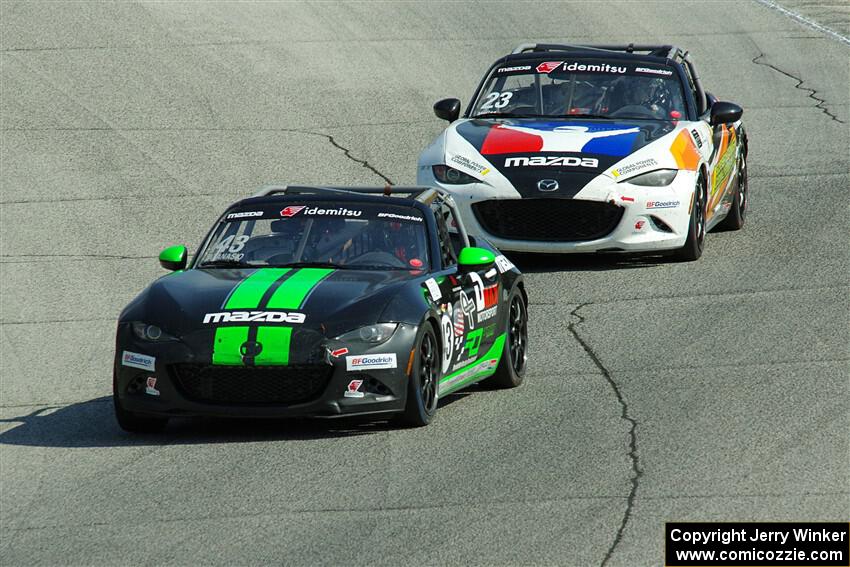 Joey Atanasio's and Glenn McGee's Mazda MX-5 Cups
