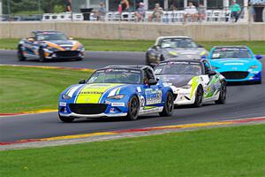 Woody Heimann's and Anthony McIntosh's Mazda MX-5 Cups