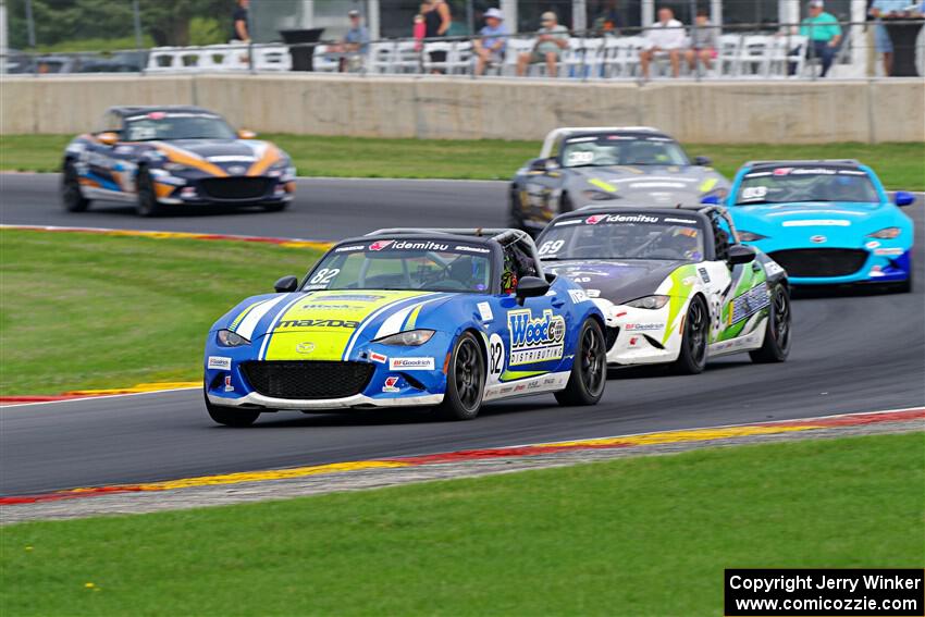 Woody Heimann's and Anthony McIntosh's Mazda MX-5 Cups