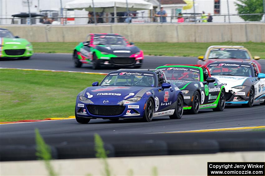 Aaron Jeansonne's and Maximilian Opalski's Mazda MX-5 Cups
