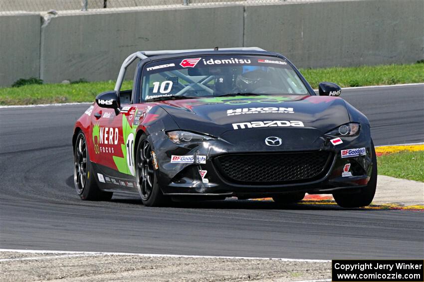 Thomas Annunziata's Mazda MX-5 Cup
