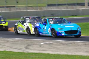 John Hansen's and Anthony McIntosh's Mazda MX-5 Cups