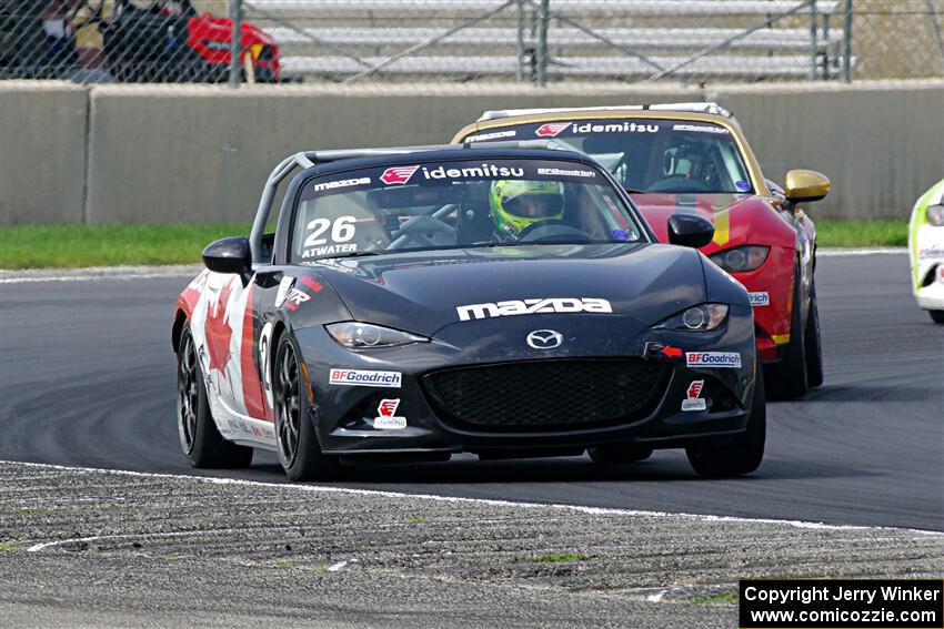 Peter Atwater's and Heather Hadley's Mazda MX-5 Cups