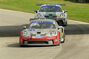 T.J. Fischer's and Kay van Berlo's Porsche GT3 Cups