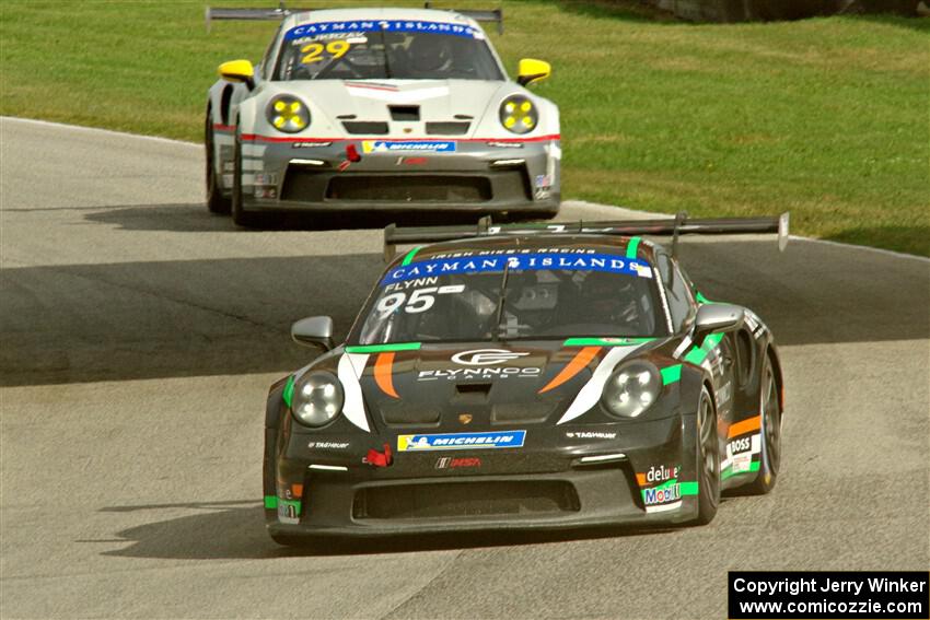 Conor Flynn's and Jeffrey Majkrzak's Porsche GT3 Cups