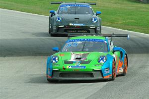 Matt Halcome's and P.J. Hyett's Porsche GT3 Cups