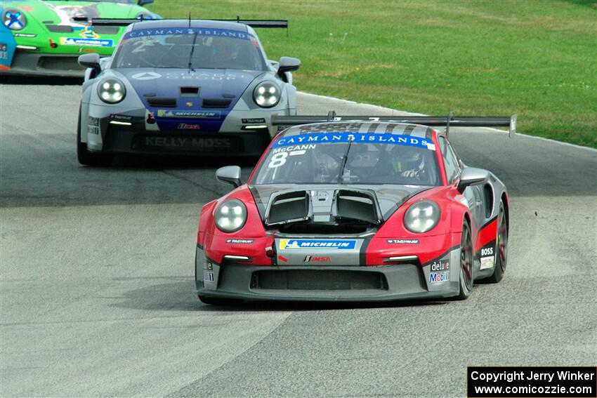 Michael McCann's and Sean Varwig's Porsche GT3 Cups