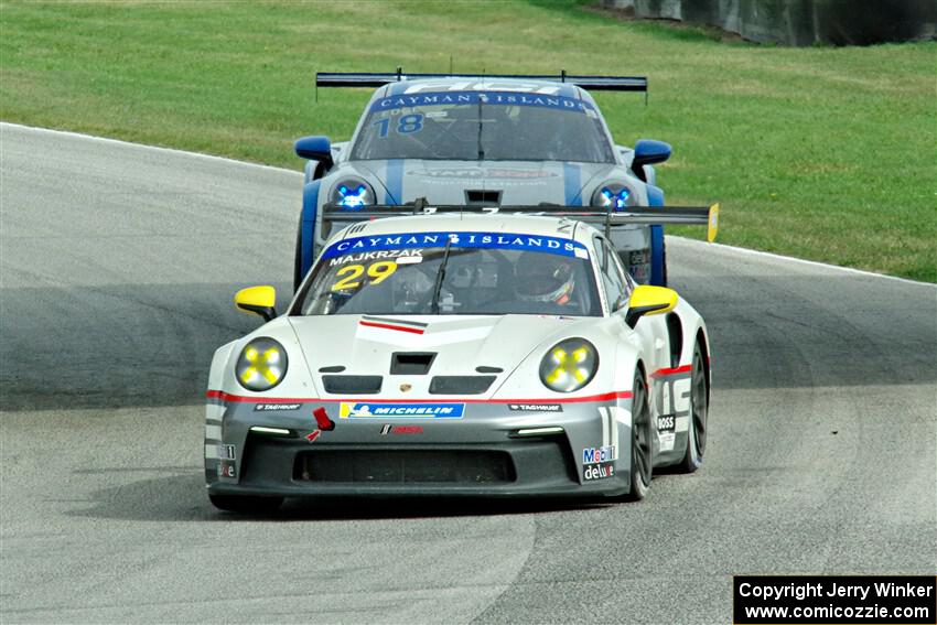 Jeffrey Majkrzak's and Richard Edge's Porsche GT3 Cups