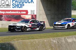 Sam Paley's and Jeremy Fletcher's Ford Mustang Dark Horse Rs