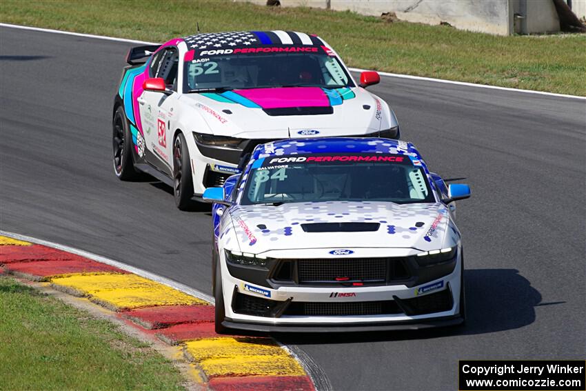 Paolo Salvatore's and Christian Bach's Ford Mustang Dark Horse Rs