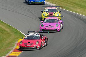 Michael McCann's, Moisey Uretsky's and Jeff Mosing's Porsche GT3 Cups