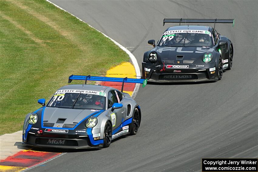 Jody Miller's and Alan Metni's Porsche GT3 Cups