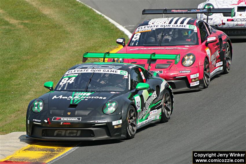 Marco Cirone's and Michael McCann's Porsche GT3 Cups
