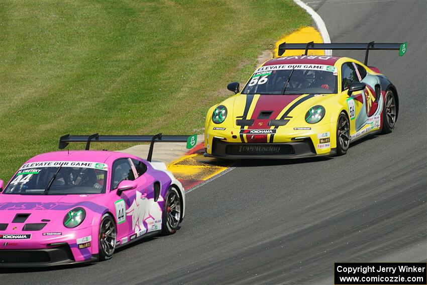 Moisey Uretsky's and Jeff Mosing's Porsche GT3 Cups