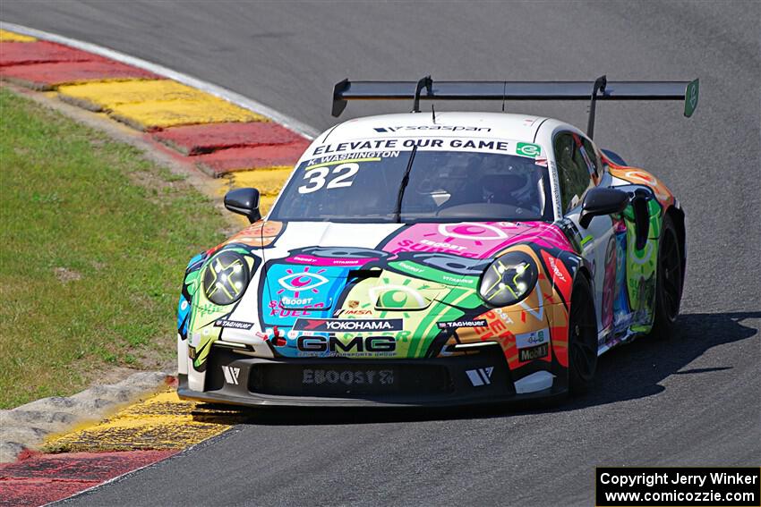 Kyle Washington's Porsche GT3 Cup