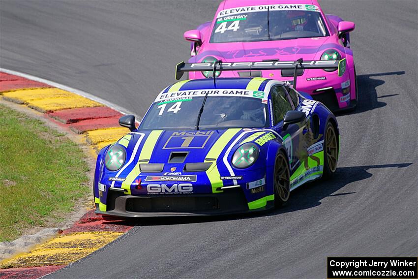 James Sofronas' and Moisey Uretsky's Porsche GT3 Cups