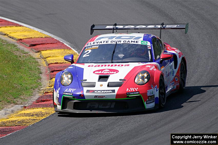 Jimmy Llibre's Porsche GT3 Cup
