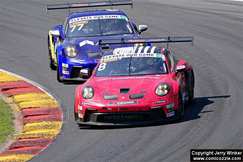 Michael McCann's and Colin Kaminsky's Porsche GT3 Cups