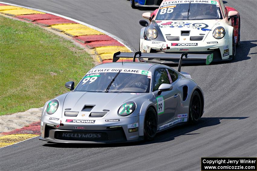 Alan Metni's and Jake Pedersen's Porsche GT3 Cups