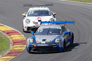 Jody Miller's and Jordan Wallace's Porsche GT3 Cups