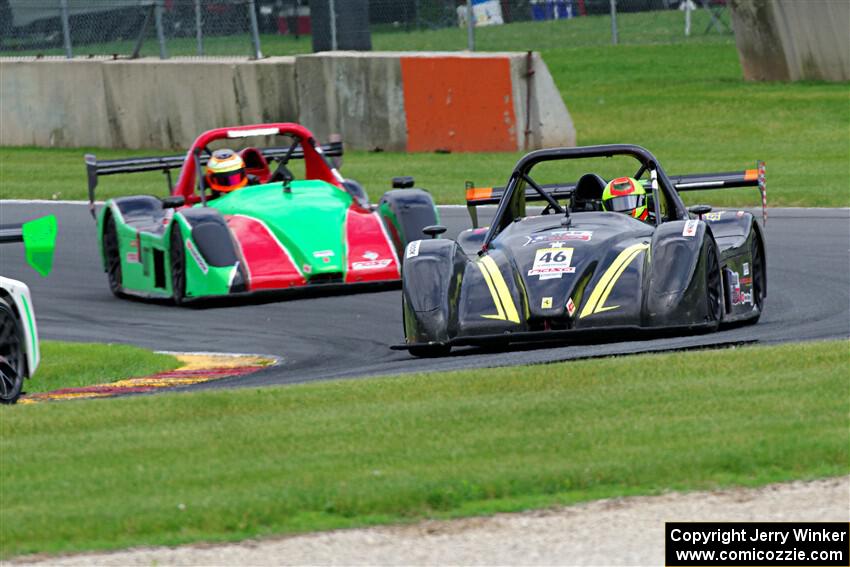 John Ulmer's Radical SR3 RS and Firouz Haghighi's Radical SR3 RS