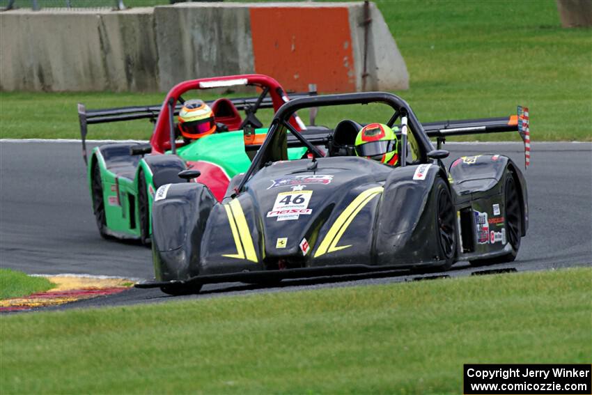 John Ulmer's Radical SR3 RS and Firouz Haghighi's Radical SR3 RS