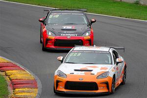 Farran Davis' and Devin Anderson's Toyota GR86s