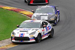 Jade Avedisian's and Maximilian Hewitt's Toyota GR86s