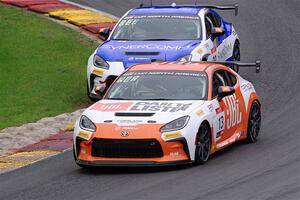 Westin Workman's and Jaxon Bell's Toyota GR86s