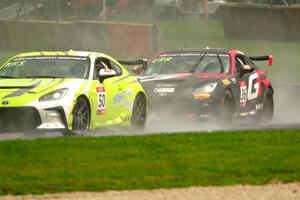 Casey Mashore's and Kazuhisa Urabe's Toyota GR86s