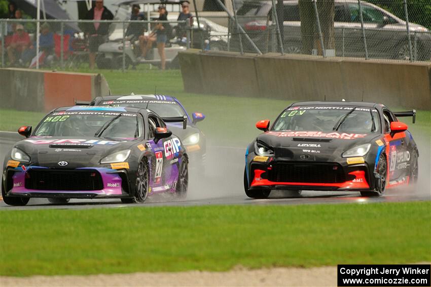Ford Koch's and Mia Lovell's Toyota GR86s