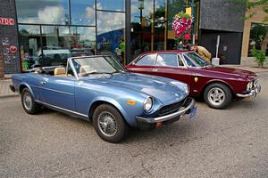 Fiat 124 and Alfa Romeo GTV