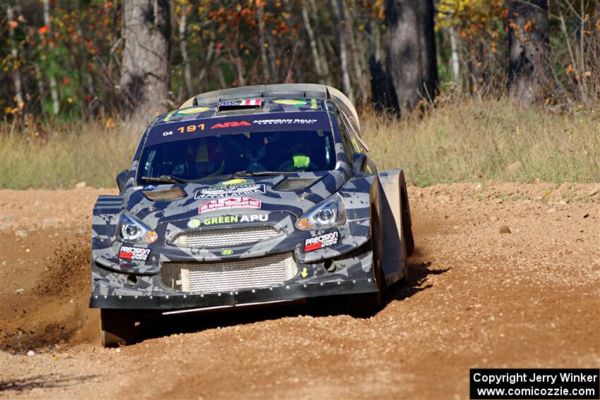 Alastair Scully / Stefan Trajkov Mitsubishi Mirage RS on SS12, Two Mile Creek II.