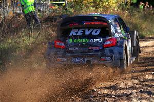 Alastair Scully / Stefan Trajkov Mitsubishi Mirage RS on SS12, Two Mile Creek II.